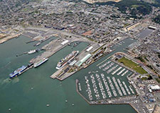 Cherbourg port