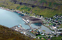 Seyðisfjörður port